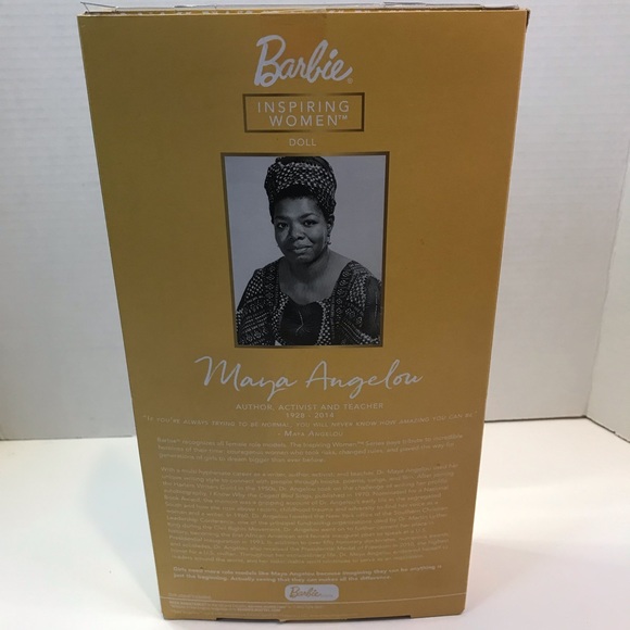 Maya Angelou Doll, Barbie Inspiring Women - Picture 8 of 15